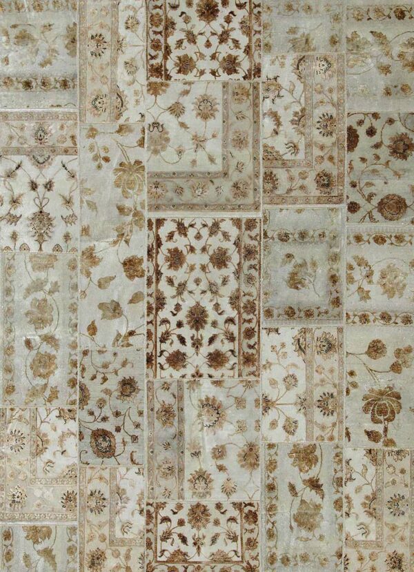 LRG221 - Patchwork Beige - Large Image