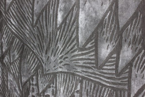 LRG345 S - Woodcut Protea S - Close up 3