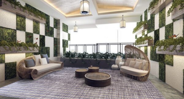 3d rendering interior and exterior design